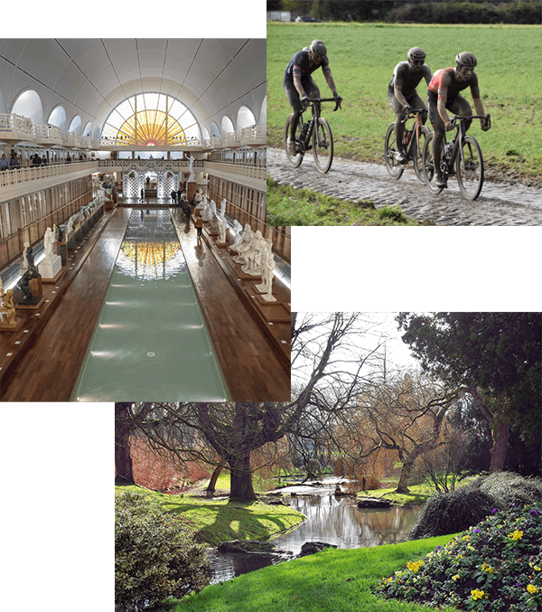 Parc Barbieux, Musée La Piscine, et Paris-Roubaix : la pizzeria Mosaïque Pizza à Roubaix